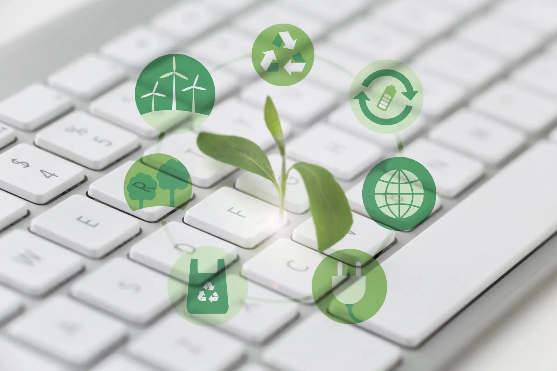 Environment sign collection on keyboard